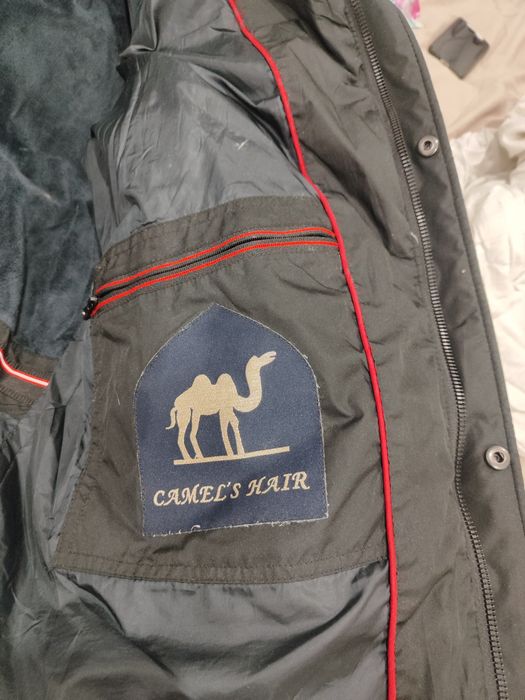 Пуховик размер 54 верблюжка