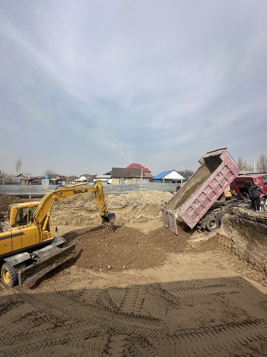 Экскаватор аренда услуги Алматы