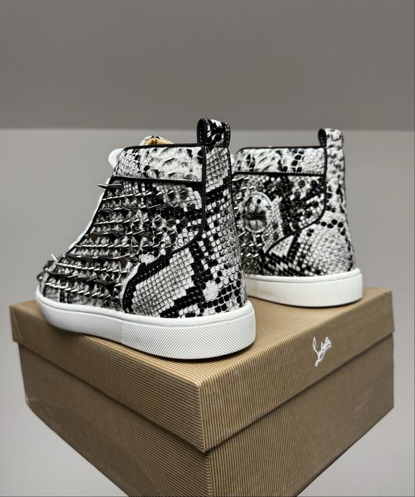 Christian Louboutin High Phyton White