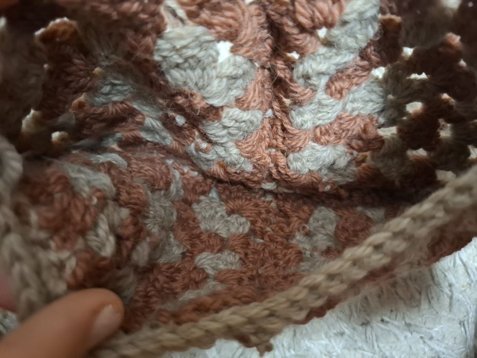 Ръчно направен вълнена чанта