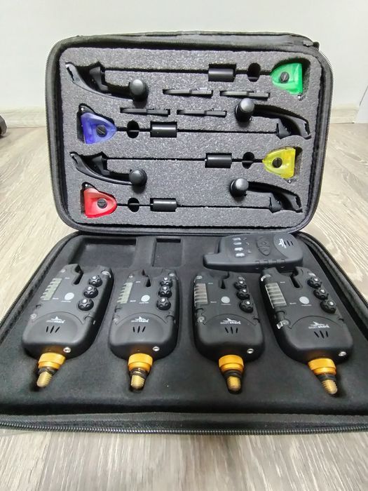 Set 4 avertizoare wireless TLI28 + set 4 Swingere MKM 3