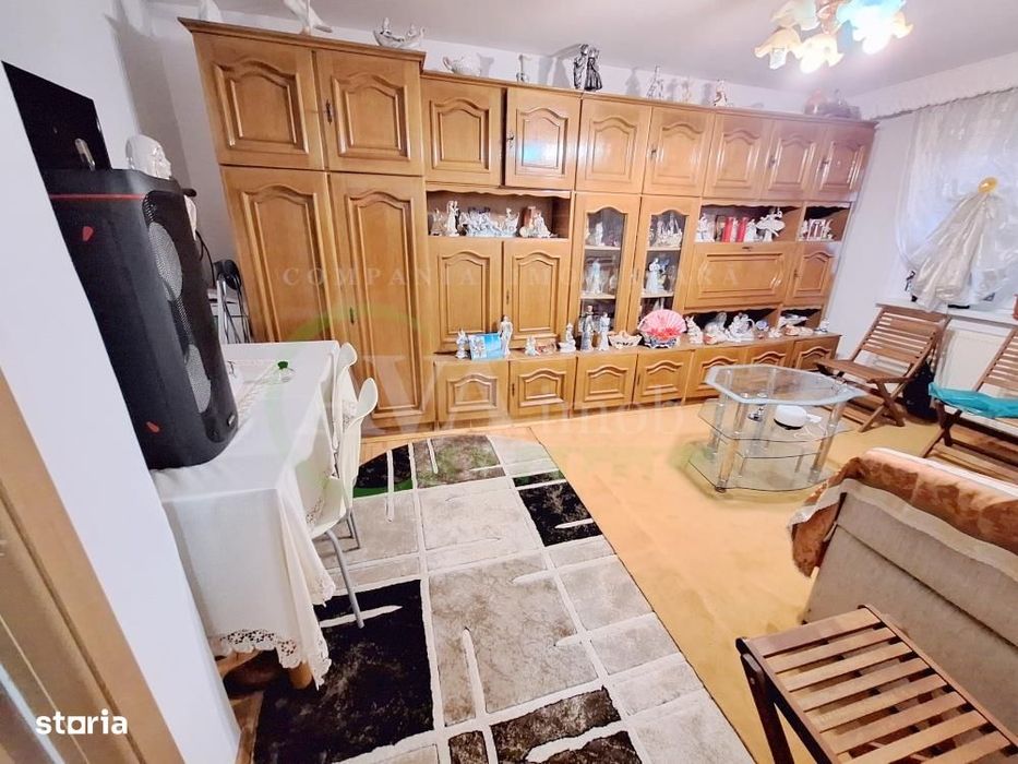 Apartament 2 camere+balcon de 8.5 mp, Mobilat, zona Nord