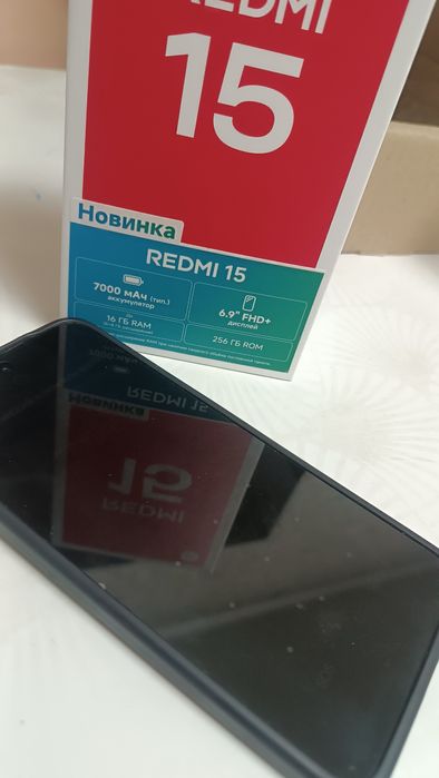 Продам телефон redmi 15