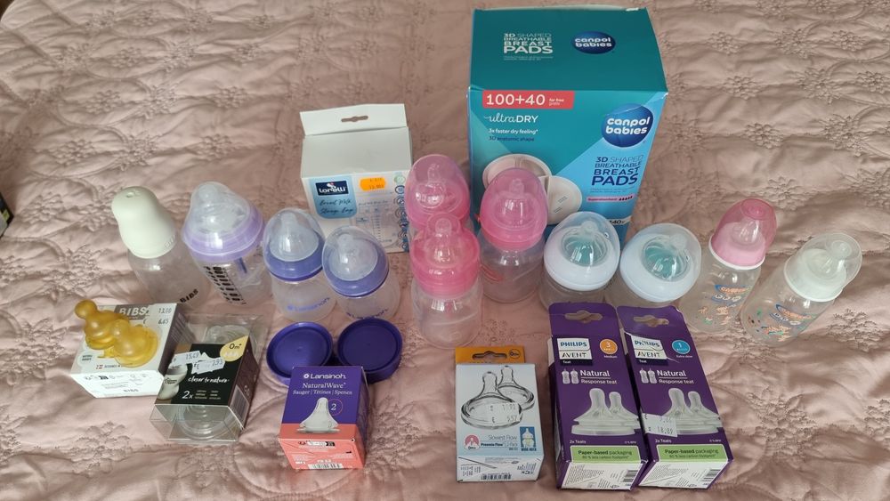 Шишета Bibs, Dr. Brown's, Avent, Lansinoh и др.