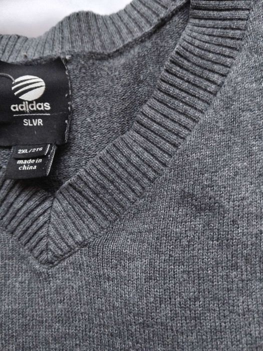 Adidas - 100% оригинален мъжки пуловер, голям размер XXL