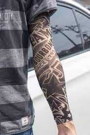 Maneca tatuata 3D Print - Imita un tatuaj real 100% - Body art tattoo