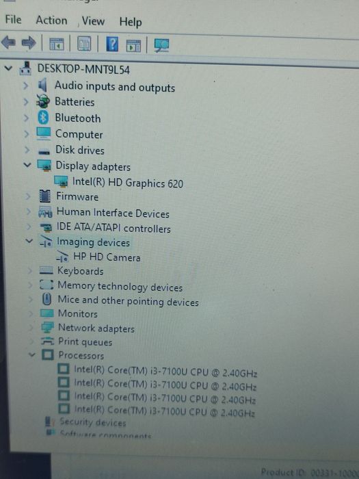 Placa de baza HP Probook 430 G4 440 G4 - i3-7100u