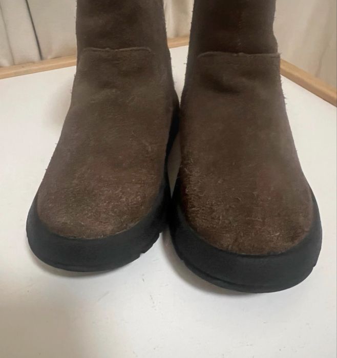 Ghete piele intoarsa masura 27