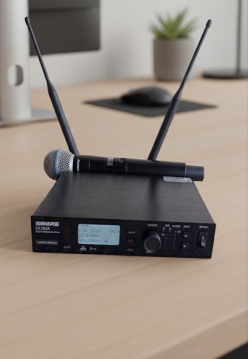 Microfon SHURE ulxd4 ulxd24 beta58a – wireless digital profesional