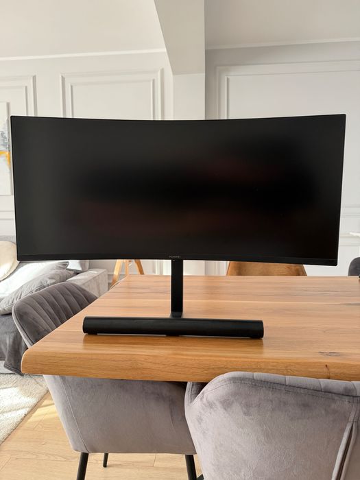 Monitor Curbat Gaming LED Huawei 34'' WQHD, 165Hz, Soundbar dual speakers 2x5W, Display Port, USB-C