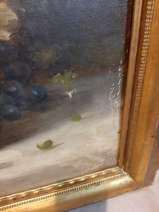 Tablou, pictura veche 1909