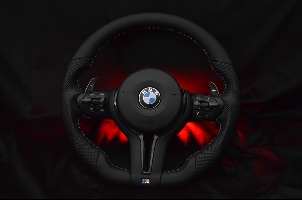 Volan BMW M Tesit pentru Seria 1/2/3/4/5/6/7/X1/X3/X4/X5/X6 - GARANTIE