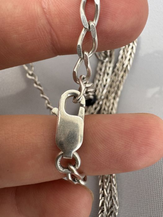 Colier din argint si onix