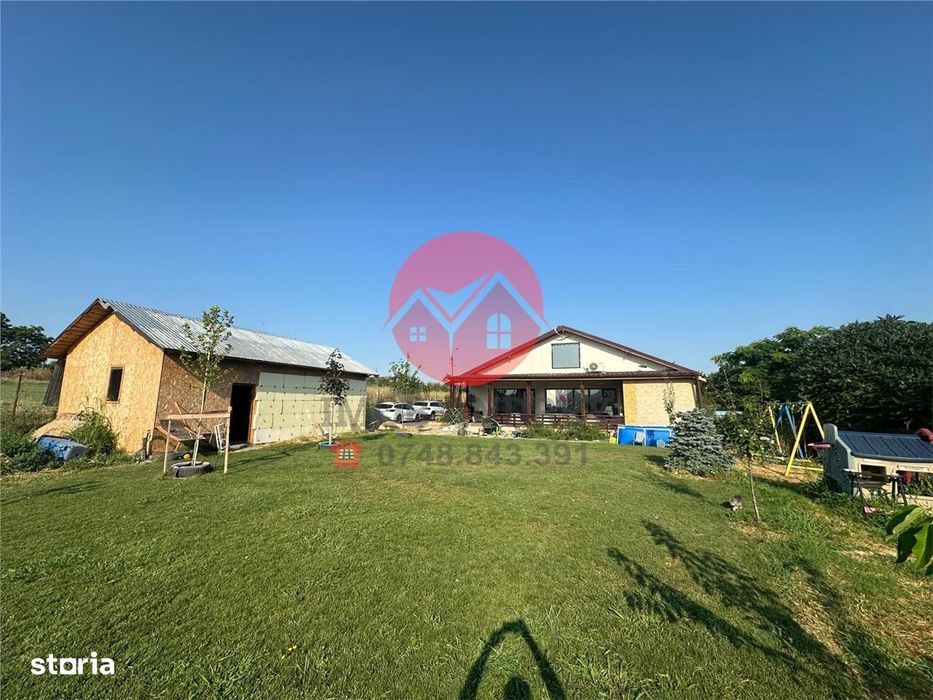 Casa noua moderna, semi-pasiva, 5 camere, 1000 mp teren – Cataloi