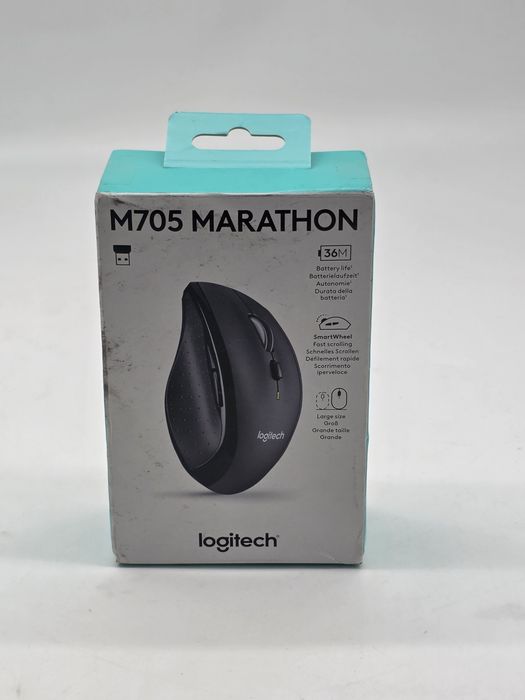 Mouse wireless Logitech Marathon M705, USB, Antracit, SIGILAT