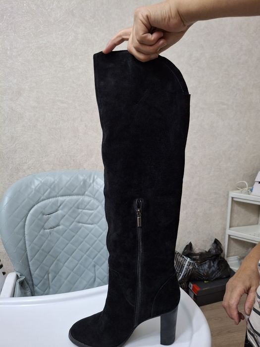 Сапоги ботфорты новые