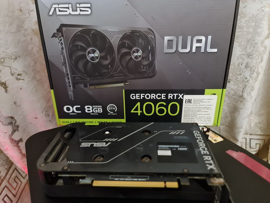 Продам RTX 4060 8GB Асус и Палит