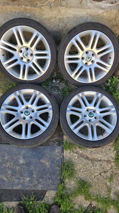 Jante aliaj 5x112 r16 r17 r18 skoda octavia  2 3 4  superb  yeti