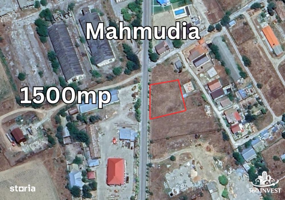Teren intravilan de vanzare – 1500 mp – Mahmudia , Tulcea