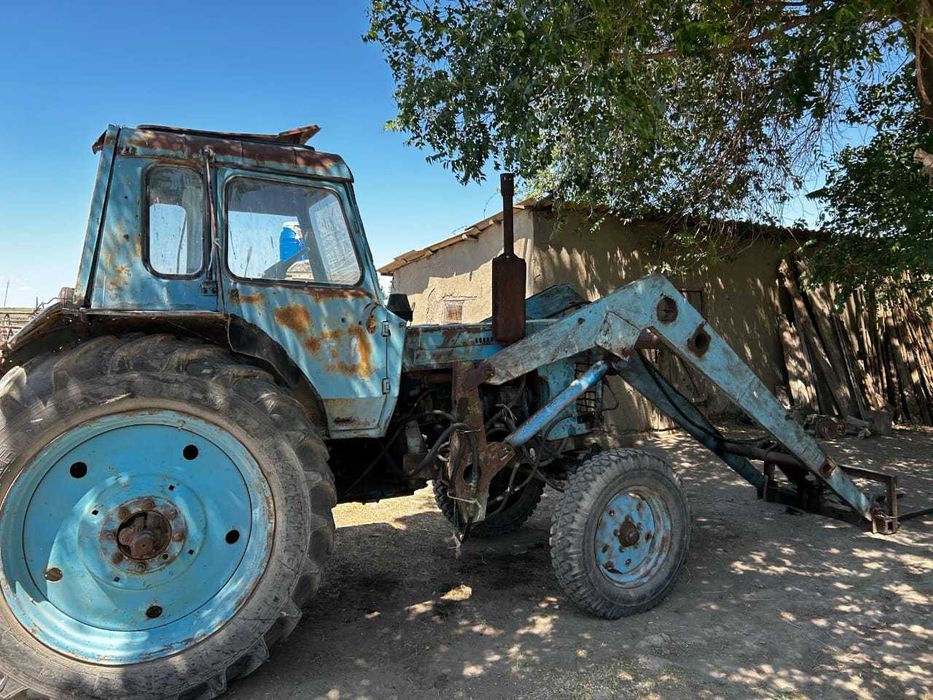 МТЗ-80 с КДП (косилка)