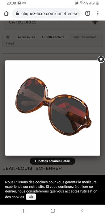 Ochelari dama supradimensionati jean louis scherrer 170 lei