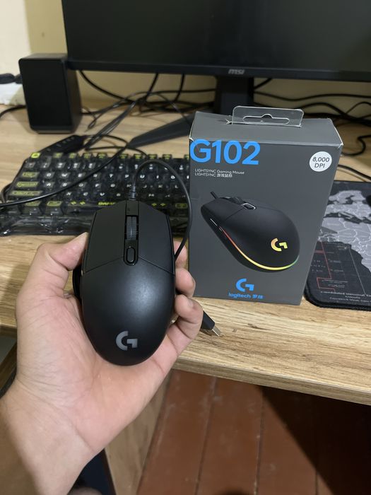 Logitech G102 Original mishka (kompyuter sichqonchasi)