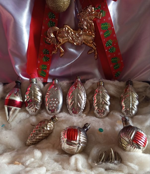 Ёлочные игрушки СССР,ГДР