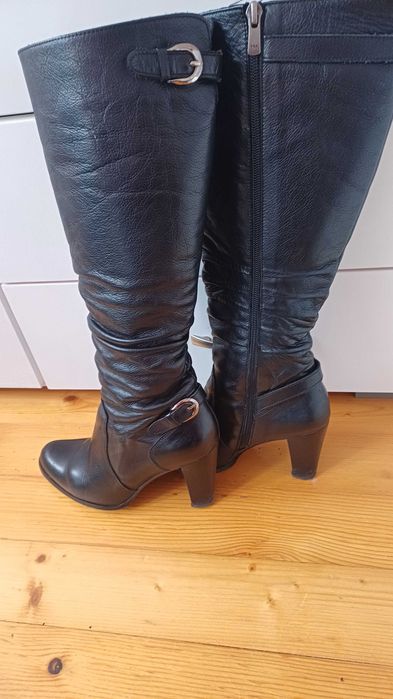 Дамски ботуши естествена кожа