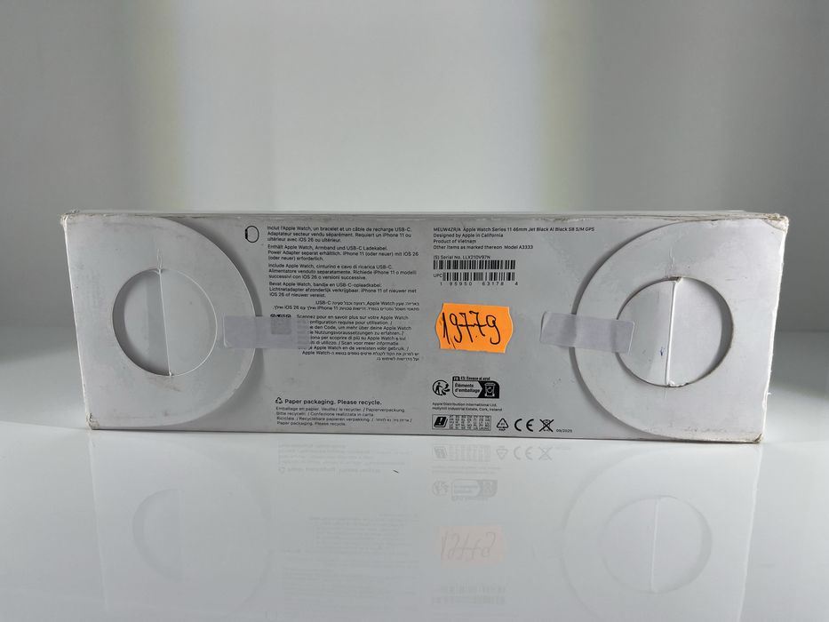 Apple Watch Seria 11 46mm JetBlack Produs Nou Sigilat