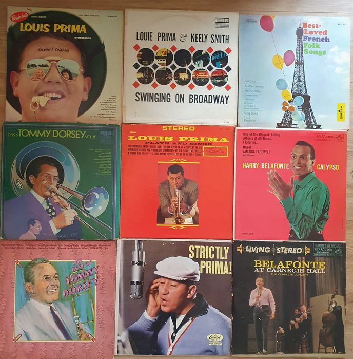 Discuri Vinil Harry Belafonte Louie Prima Louis Armstrong Beatles Enya