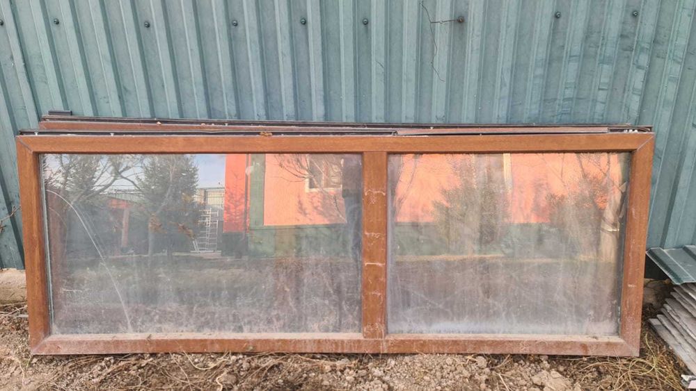 Пластиковые окна и дверь