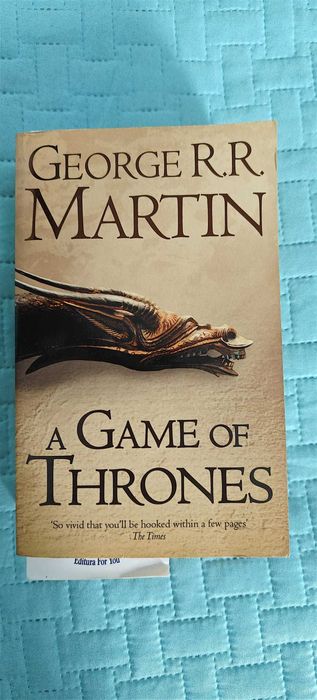 Carte Game of Thrones- prima carte din serie in limba Engleza