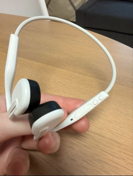 Căști Shokz OpenMove + căști iPhone