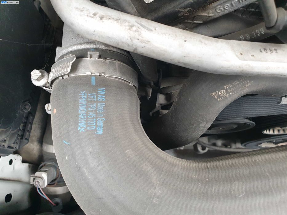 Furtun Conducta Aer Intercooler Volkswagen Touareg 7P 3.0 TDI CRCA 2011 - 2018 Cod 7P0145737D [K9049]