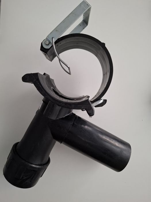 Teu cu colier electrofuziune, Ø110 x Ø63 mm, PN16, pentru bransament