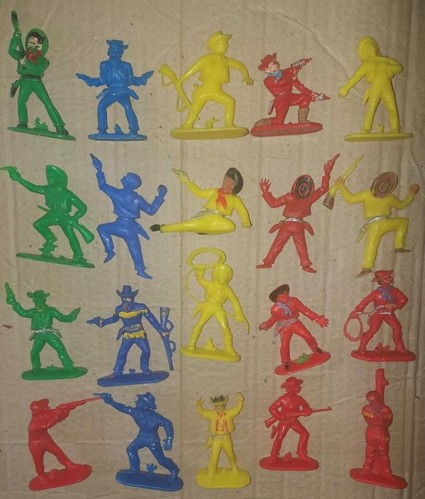 Colectie completa indieni cowboy Jean Hoefler WG