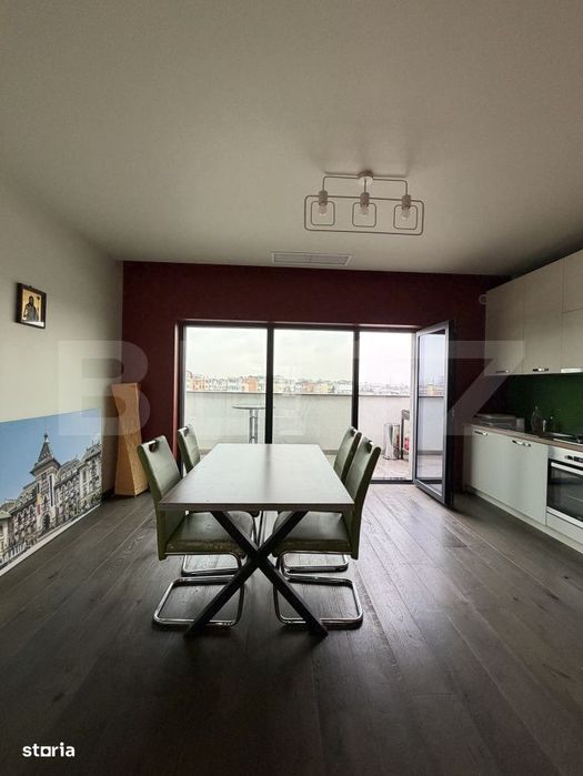 Apartament tip penthouse, 2 camere decomandate, terase panoramice, Rov