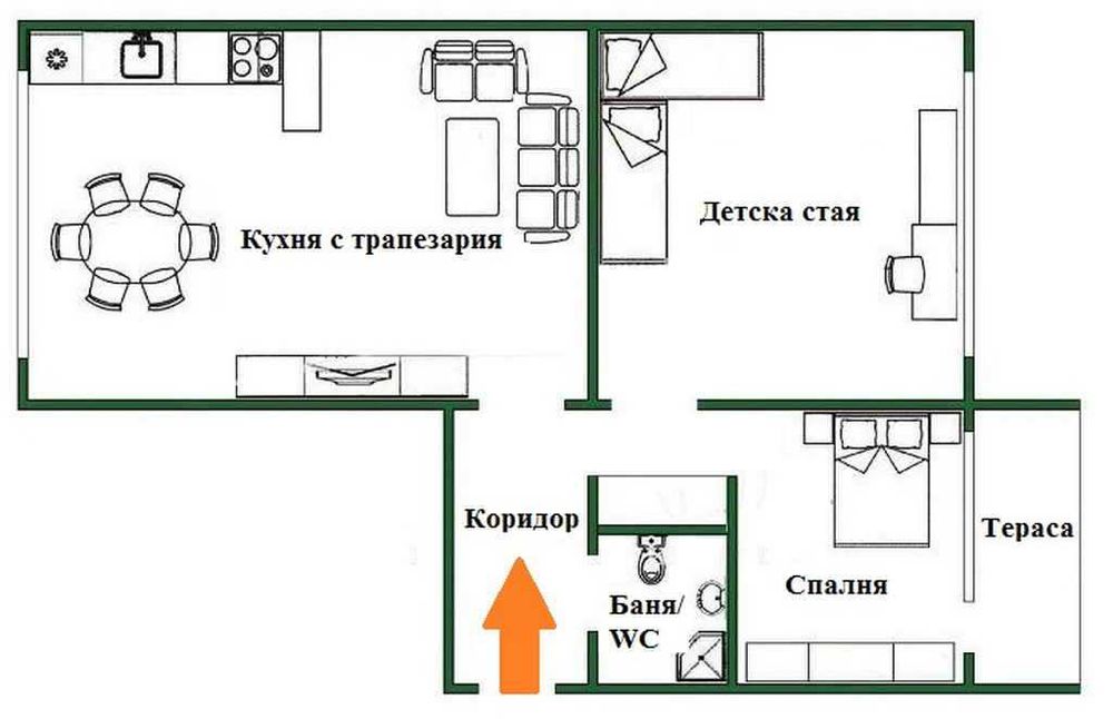 Продава се Тристаен апартамент в Варна, Владислав Варненчик - 74 кв.м за 1729 €/кв.м - Снимка #20