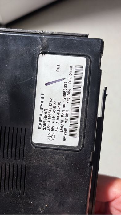 Calculator comfort Sam spate mercedes ML Gl R impecabil