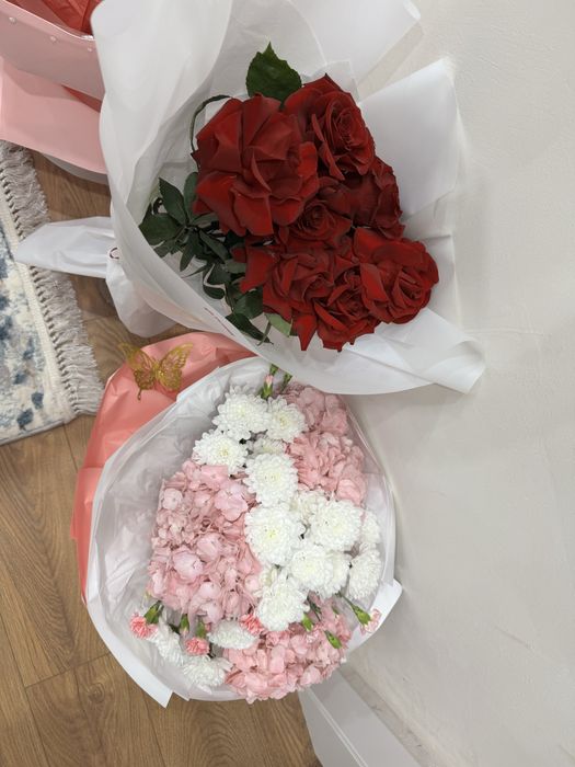 Свежие цветы а районе асан