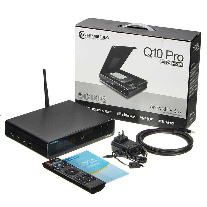 HiMedia Q10 Pro TV приставка для телевизора 4k HDR