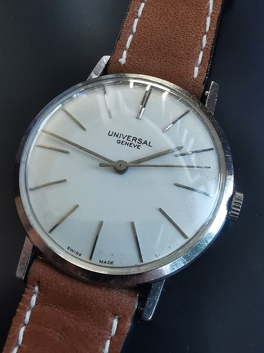 Ceas Universal Geneve Mecanic Anii '60 Rar  Funcționează Perfect!