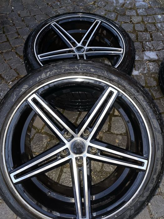 De vânzare set jante Vossen CV5 19” + anvelope Goodyear Eagle F1