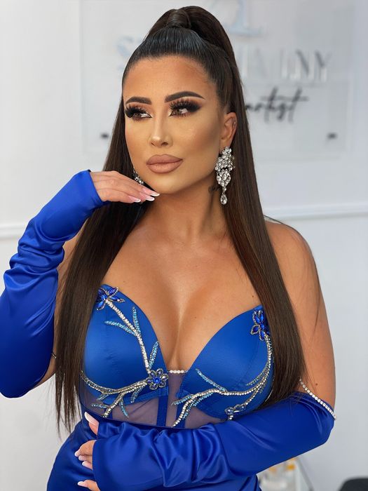 Rochie lunga, 3 piese