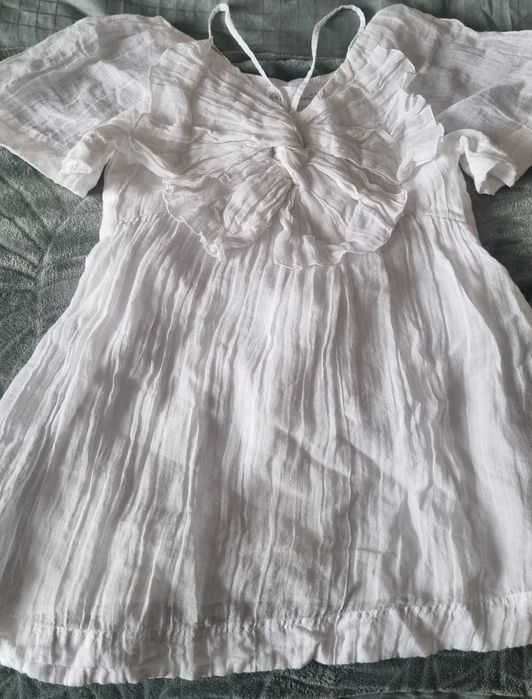 Рокли,панталонки,пола и дънково яке Zara ьа 5-6г годишна госпожица