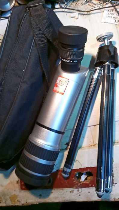 Статив, разгъваем трипод с водеща глава за фото, камера, далекоглед