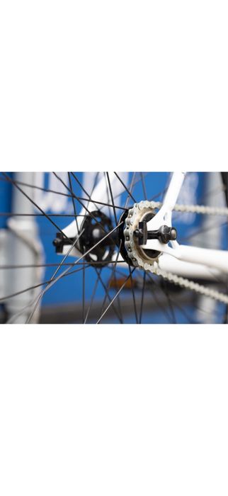 Bicicleta Elops Speed 500 White - Marimea L