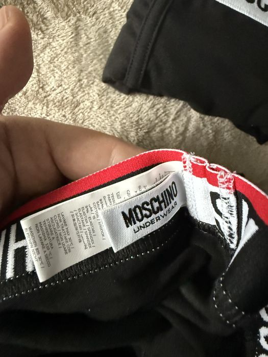 Moschino set 2 boxeri negri marimea S noi