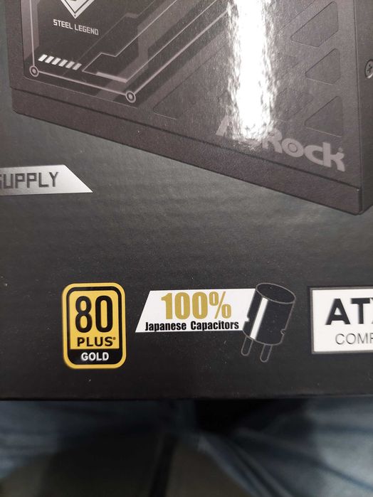 Ново захранване Asrock SL-650G 80 Plus Gold