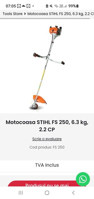 Stihl fs  250 ..